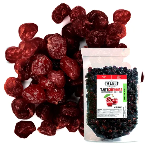 Miniatura 5 de Cerezas secas 2 libras (32 oz) Bolsa resellable, Ácidas, Endulzadas