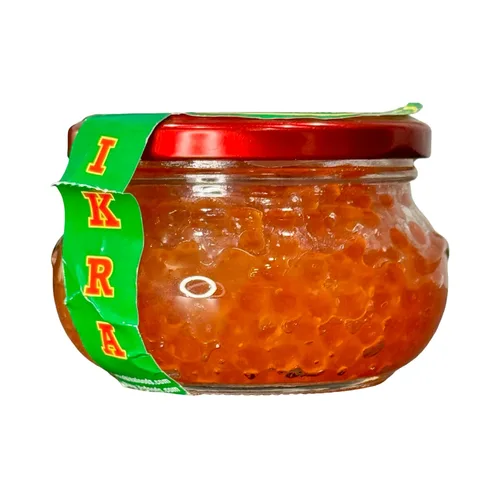 Miniatura 2 de Huevas de salmón de Alaska – Sal naturalmente ligera, caviar rojo, Ikura, mariscos gourmet refrigerados, 4.23 oz 4.23 oz