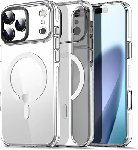 Miniatura 231 de AICase Funda protectora para iPhone 16 compatible con iPhone 16, delgada, ligera, transparente [no amarillenta] Diseño vibrante