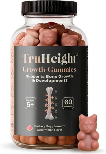 Miniatura 9 de TruHeight Gomitas de crecimiento (uva) Suplemento nutricional alto para el crecimiento natural para niños y adolescentes – Vitamina D, K, calcio