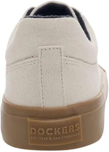 Miniatura 3 de Dockers Frisco - Tenis casuales con cordones para hombre Crema