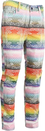 Miniatura 101 de Enrica Pantalones vaqueros estampados casuales para hombre