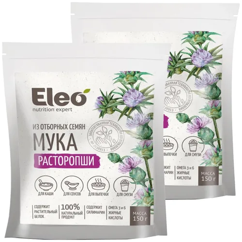 Miniatura 8 de Eleo Harina de amaranto siberiana totalmente natural, sin gluten, 150 g / 5.29 oz