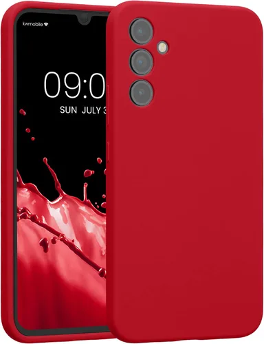 Miniatura 132 de kwmobile Funda compatible con Samsung Galaxy A13 4G - Funda delgada de silicona TPU - Acabado suave al tacto - Amarillo radiante