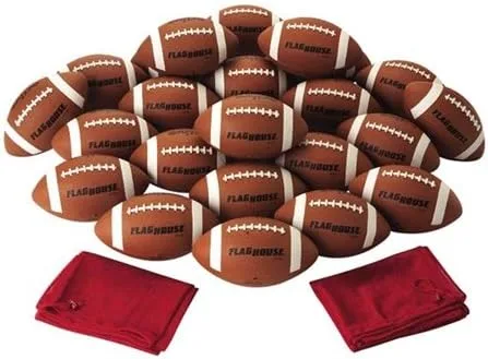 Bolas de juego movimiento grupo conjuntos de juego Flaghouse Jr. Tamaño de goma fútbol Super Set