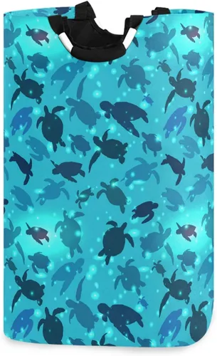 Miniatura 12 de visesunny Cesta de lavandería plegable con diseño de zorros y flechas de animales, de tela Oxford, organizador de juguetes con asa para baño, Multi28