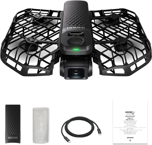 Miniatura 11 de HOVERAir X1 PRO 4K Drone con cámara, cámara voladora de acción plegable con velocidad de seguimiento de 42 KM/H, más de 10 modos de vuelo