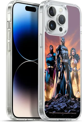 Head Case Designs Funda de gel suave con licencia oficial de la Liga de la Justicia DC Comics Icons Trinity Comics [protección de grado militar] TP