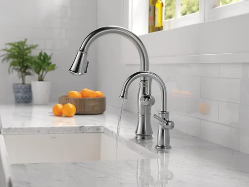 Miniatura 4 de DELTA FAUCET 1960-AR-DST Grifo tradicional para bebidas, acero inoxidable ártico