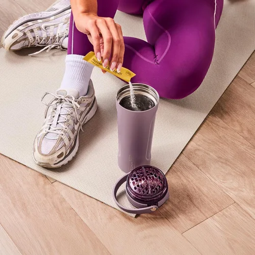 Miniatura 6 de BrüMate MultiShaker Botella Mezcladora y Agitadora 100% A Prueba de Fugas de Acero Inoxidable Aislado Botella Agitadora de Proteínas y Pre Java