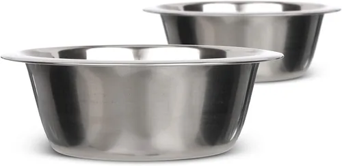 Miniatura 27 de Neater Pet Brands Cuencos de acero inoxidable poco profundos para gatos, 1 taza (8 onzas), 1 tazón de repuesto para comedero individual