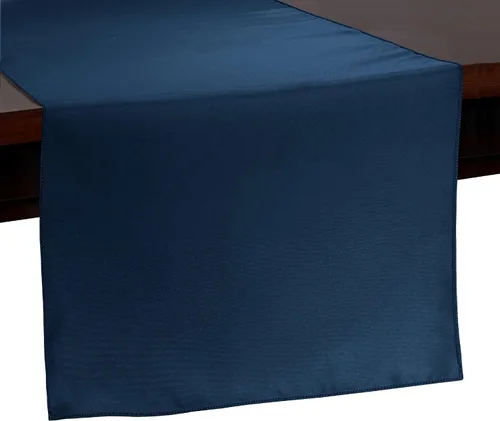 Miniatura 81 de ULTIMATE TEXTILE Camino de mesa de poliéster de 14 x 72 pulgadas, color azul aguamarina