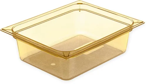 Carlisle FoodService Products Sartén de alimentos de alta temperatura, contenedor de almacenamiento de alimentos de tamaño medio para servir