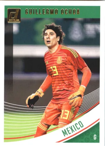 2018-19 Donruss Soccer #153 Guillermo Ochoa México Oficial Panini 2018-2019 Tarjeta RC de Futbol