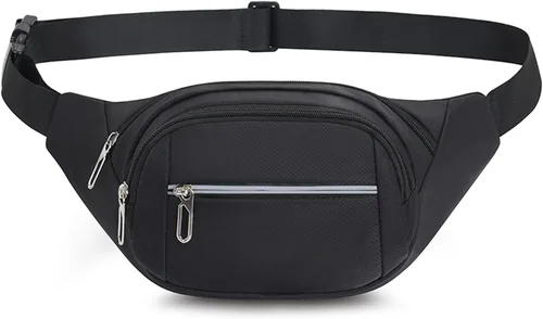 Miniatura 15 de FREETOO - Cangurera con correa ajustable para hombres y mujeres; para entrenamiento, viajes, correr, senderismo, ciclismo, uso casual, uso al aire