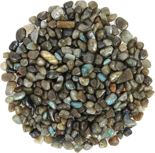 Miniatura 34 de Fragmentos de piedras de cristal mezclado natural de 1.1 libras - Piedras preciosas de cristal curativo triturado para brujería, rocas decorativas