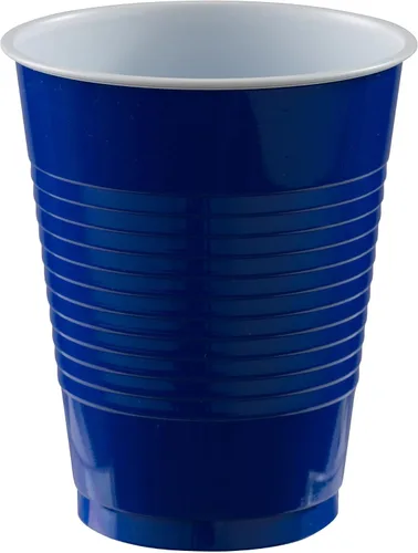 Miniatura 6 de Vasos de plástico color rojo manzana (paquete de 20) – 18 onzas – Vasos versátiles para interiores y exteriores, fiestas, bodas, cumpleaños