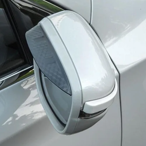 Miniatura 4 de Cubierta de lluvia para espejo retrovisor de coche para Nissan Navara NP300 ST 2017-2023 Espejo retrovisor de coche Cubierta protectora de cejas