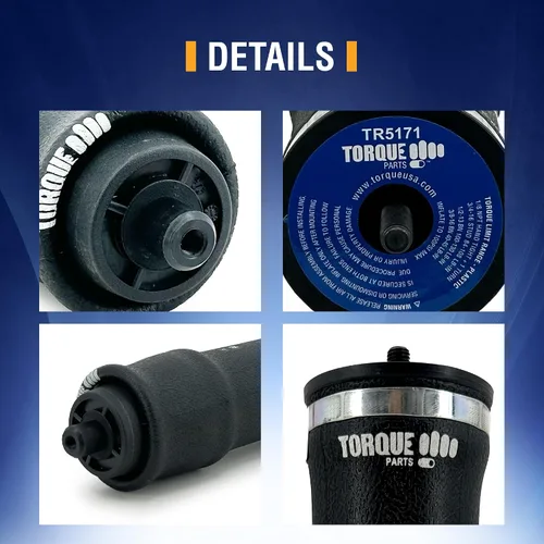 Miniatura 5 de TORQUE Cabina Air Sleeper Bag Spring para camiones Volvo seleccionados (reemplaza a Goodyear 1S5-171, Volvo 21165207, 8074629, 20462622) (TR5171)