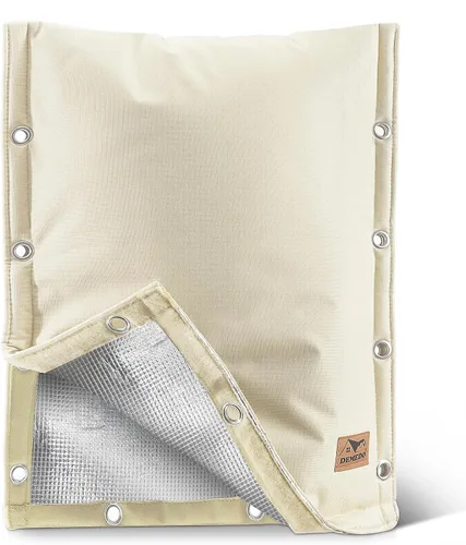 Miniatura 12 de Cubierta aislante para prevención de reflujo, cubierta aislante de tubo de apertura de 3 vías para válvula de riego, cubierta de rociador para Beige