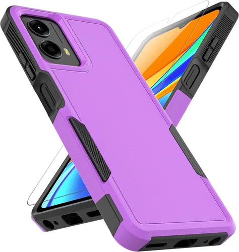 Miniatura 24 de Funda para Moto G 5G 2023 / Moto G Power 5G 2023: funda protectora de doble capa de servicio pesado resistente para teléfono celular a prueba