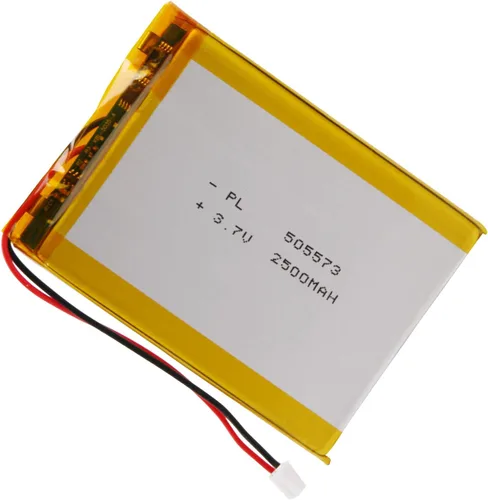 Miniatura 9 de Batería Lipo de 3.7V 1000mAh 102050 Batería recargable de polímero de litio con conector JST PH2.0.000 in para altavoz Bluetooth, GPS, reloj