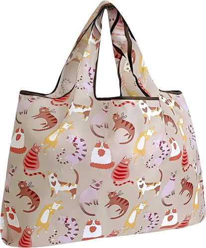 Miniatura 14 de allydrew Large Foldable Tote Nylon Reusable Grocery Bags
