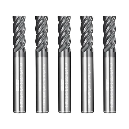 Herramientas Serie G-SUS Carburo Cuadrado Fresa de Extremo, Recubrimiento MAH, Fresa de Extremo para Acero Inoxidable, Titanio, Inconel, Aleaciones
