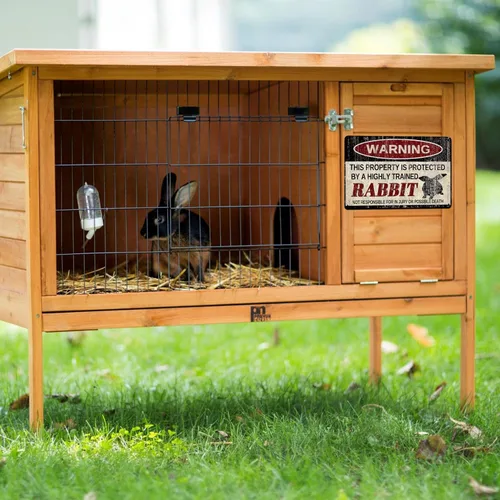 Miniatura 6 de Letrero de metal vintage de alpaca con advertencia "Esta propiedad está protegida por alpacas altamente entrenadas", letrero de patio