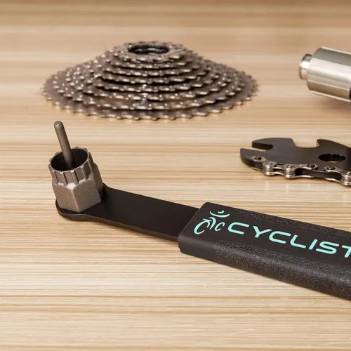 Miniatura 6 de Juegos de herramientas de extracción de cassette - Llave de cadena y herramienta de anillo de bloqueo para instalación y extracción de cassette
