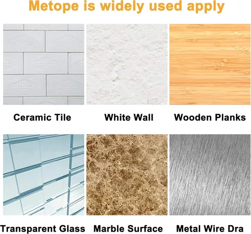 Miniatura 6 de Muf 2 x 65 pies de tela plástica para goteos, lámina de plástico con cinta adhesiva, película de enmascaramiento protectora impermeable, previene