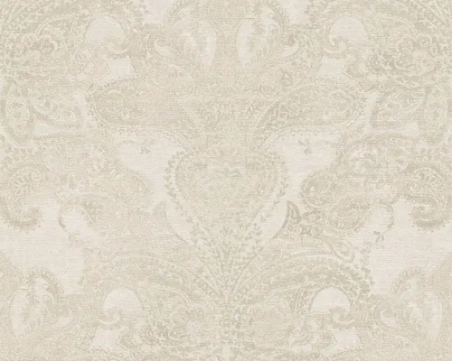CONCORD WALLCOVERINGS ™ Papel pintado moderno con textura, barroco, clásico, adorno, pared de vinilo decorativo, crema, blanco, 21 pulgadas x 33