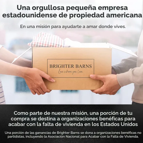 Miniatura 7 de Juego de saleros y pimenteros de vidrio de Brighter Barns - Decoración moderna de cocina, accesorio de encimera de mesa de comedor - Rústico