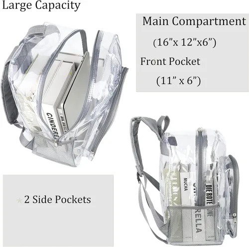 Miniatura 3 de JOMPARO - Mochila transparente