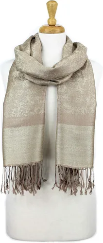 Miniatura 3 de PASKMLNA Estola de bufanda de pashmina jacquard de cachemira