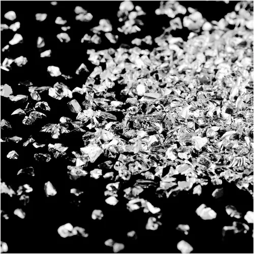 Miniatura 12 de Brillantinas metálicas irregulares de vidrio triturado, espolvorea con purpurina gruesa, dorado, 3.53 oz, 5/64 – 5/32 pulgadas, para manualidades