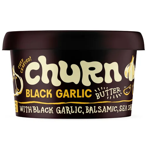 Miniatura 14 de Churn Mantequilla de Cacio & Pepe, mantequilla saborizada batida con mantequilla orgánica alimentada con hierba (5.5 onzas, paquete de 2) – Sin OMG