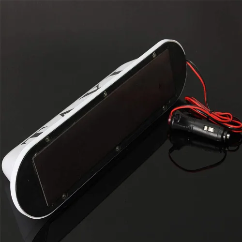Miniatura 5 de BADASS SHARKS TAXI - Luz de señal, 9.8 ft de línea de conexión TAXI para techo de taxi, iluminación impermeable sellada de TAXI con base magnética
