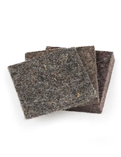 Miniatura 10 de The Felt Store F-1 Bolsas de muestra cuadradas de fieltro industrial de 3 pulgadas x 3 pulgadas de material de fieltro en 1/8 ", 1/4 ", 1/2