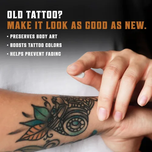 Miniatura 2 de Viking Revolution Bálsamo para el cuidado del tatuaje para antes, durante y después del tatuaje, crema hidratante natural para el cuidado posterior