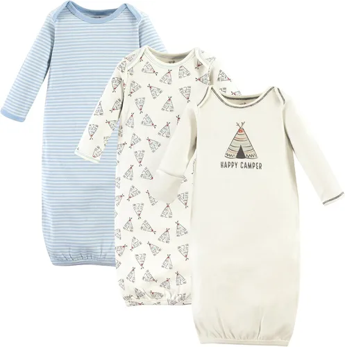 Miniatura 7 de Touched by Nature - Camisones unisex de algodón orgánico para bebé