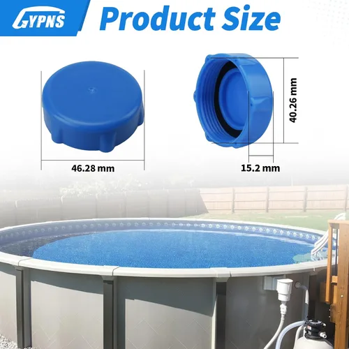 Miniatura 2 de Tapa de válvula de drenaje de piscina para Coleman sobre el suelo piscina P01006 Accesorios de repuesto
