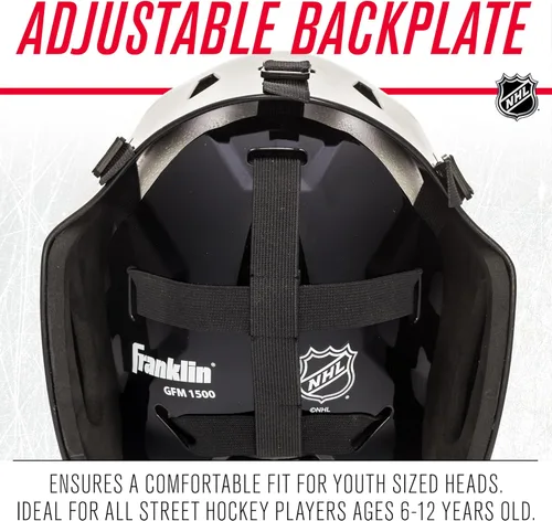 Miniatura 3 de Máscara facial Franklin Sports GFM 1500 NHL, para portero