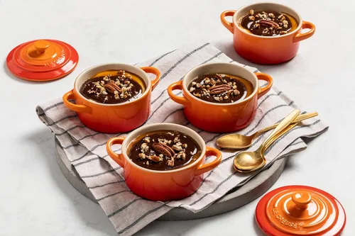 Miniatura 8 de Le Creuset Gres Mini Redondo Cocotte, 8 onzas., Blanco