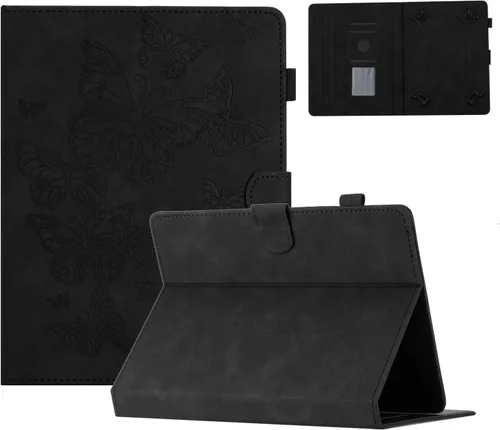Miniatura 26 de Dteck Funda universal (9.6" a 10.5") - Funda plegable de cuero con tapa para tableta Android 10 10+ pulgadas/Samsung Galaxy Tab 9.6 9.7 10.1 10.4
