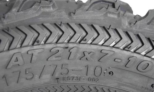 Miniatura 6 de Kenda Bearclaw EX K573-21x7-10 - Neumático delantero para vehículos todo terreno (ATV), UTV y lado a lado (SxS), 6 capas, Bear Claw EX 21x7x10