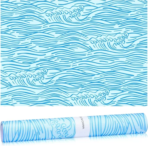 Miniatura 29 de Gersoniel 10 hojas de forros de cajones para aparadores, revestimientos de cajones perfumados, papel perfumado no adhesivo para estantes fragantes