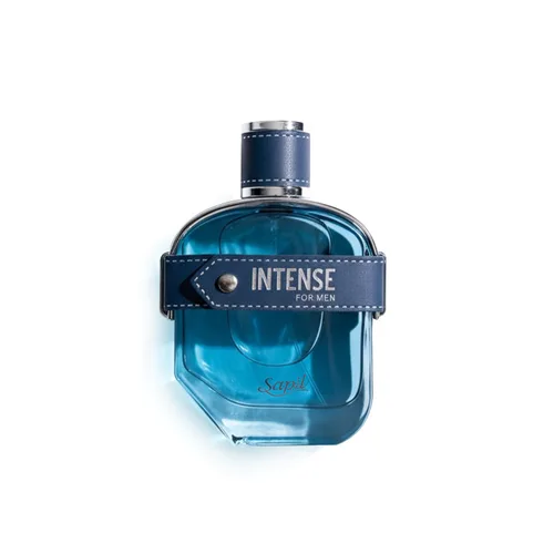 Sapil Intense - Perfume EDT de larga duración para hombre, fragancia de limón, cardamomo y vetiver inspirada en emociones limpias, perfecto para un