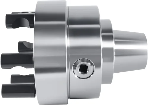 Miniatura 3 de Accusize Industrial Tools Portabrocas 5C de 5-1/2 '' con montaje integral de Camlock D1-5, perno de 3/4 pulgadas, 0269-0015 Soporte integral D1-5