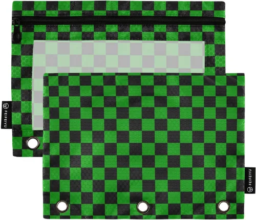 Miniatura 28 de SHJI Bolsas para carpetas, bolsa de lápices de mármol rosa y azul para carpeta de 3 anillas, paquete de 2 bolsas transparentes con cremallera